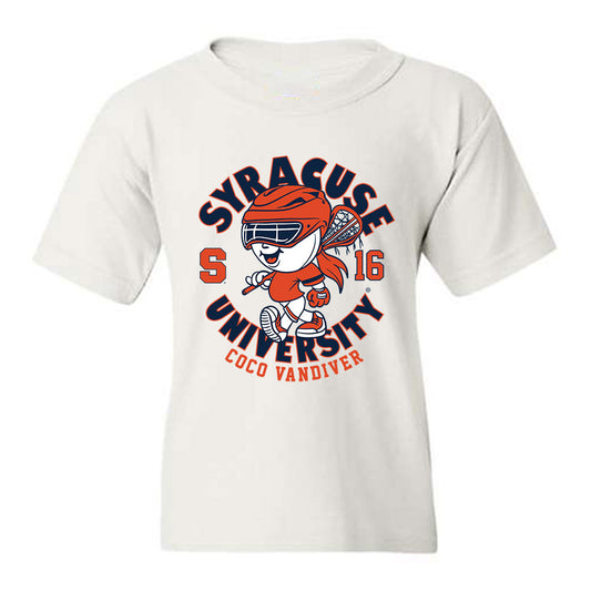 Syracuse - NCAA Women's Lacrosse : Coco Vandiver - Fashion Shersey Youth T-Shirt-0