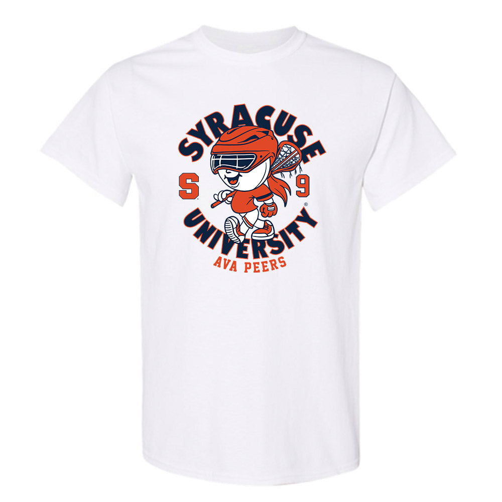 Syracuse - NCAA Women's Lacrosse : Ava Peers - Fashion Shersey T-Shirt-0