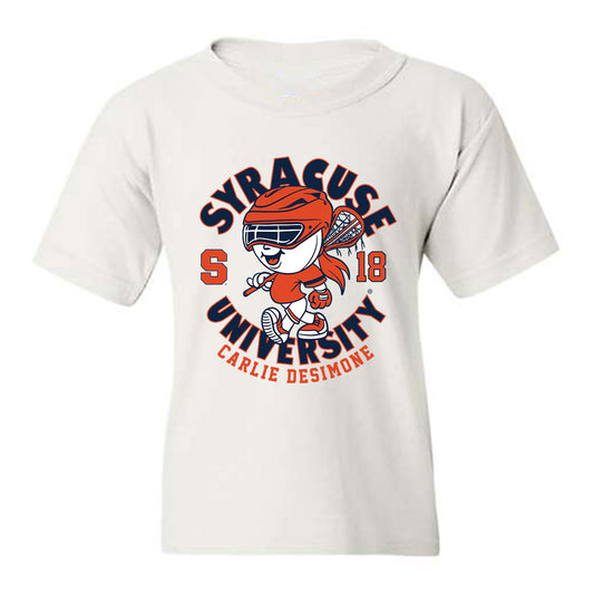 Syracuse - NCAA Women's Lacrosse : Carlie Desimone - Fashion Shersey Youth T-Shirt-0