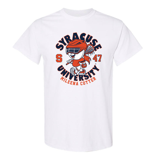 Syracuse - NCAA Women's Lacrosse : Mileena Cotter - Fashion Shersey T-Shirt-0