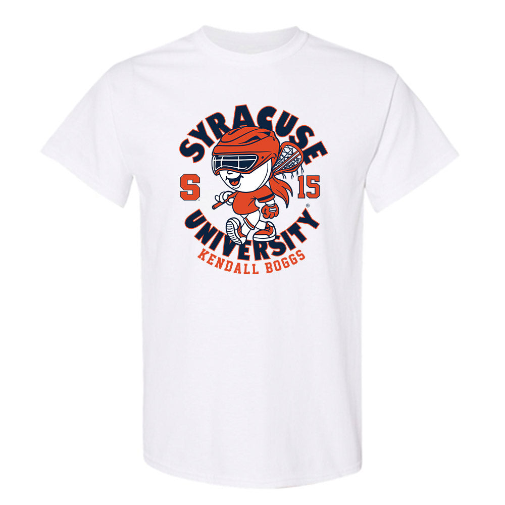 Syracuse - NCAA Women's Lacrosse : Kendall Boggs - Fashion Shersey T-Shirt-0