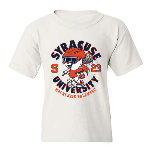 Syracuse - NCAA Women's Lacrosse : Mackenzie Salentre - Fashion Shersey Youth T-Shirt-0