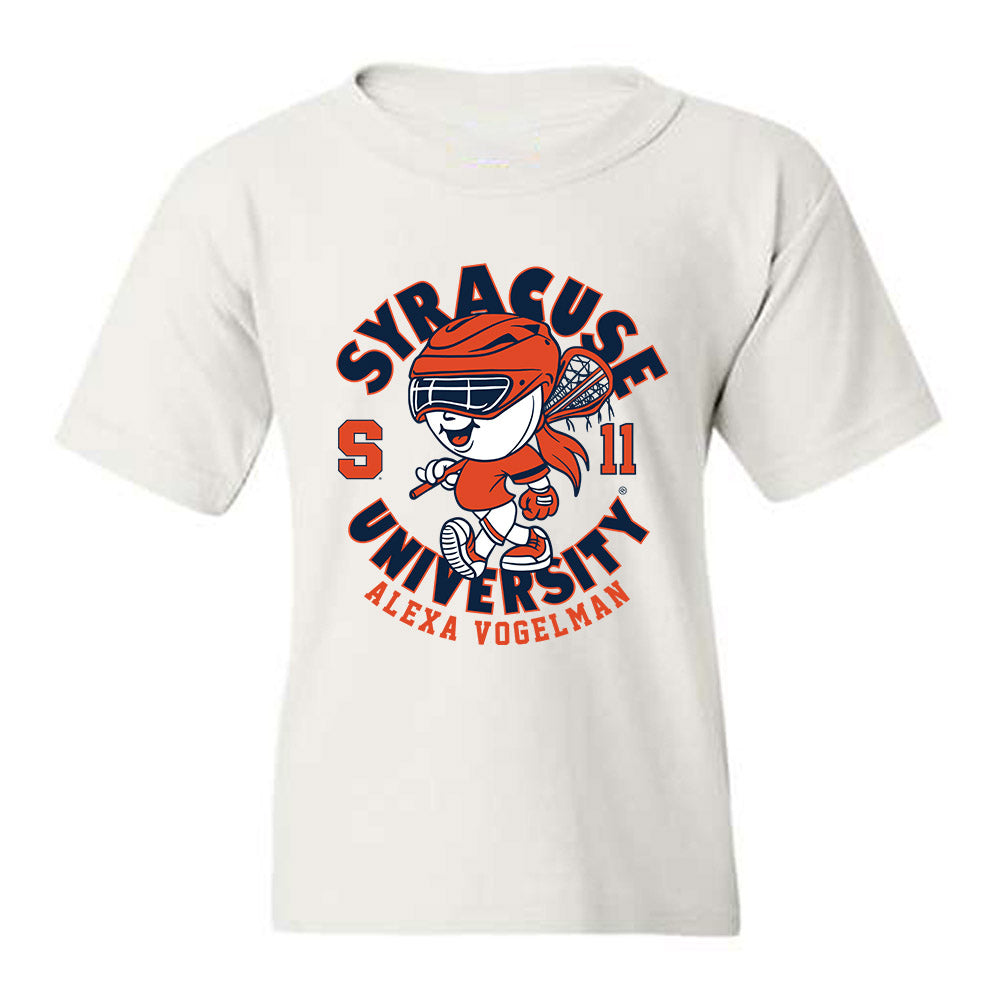 Syracuse - NCAA Women's Lacrosse : Alexa Vogelman - Fashion Shersey Youth T-Shirt-0