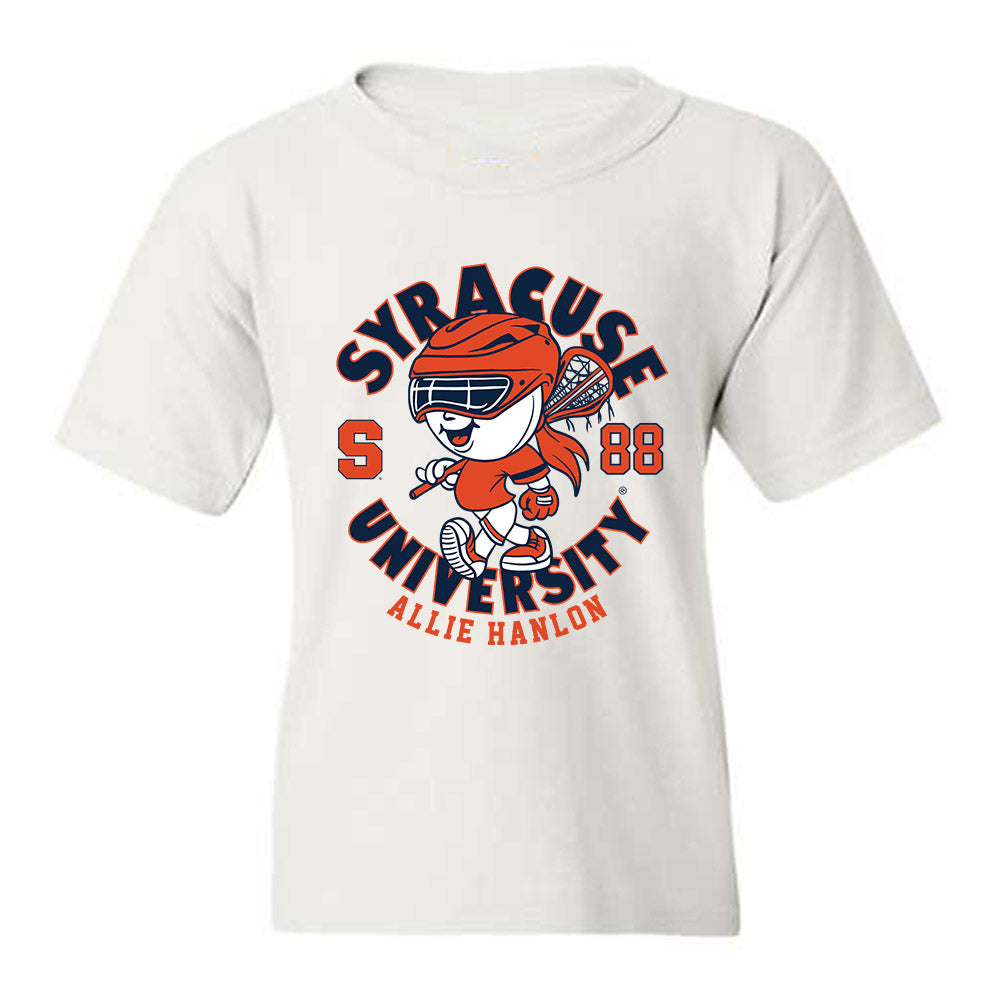 Syracuse - NCAA Women's Lacrosse : Allie Hanlon - Fashion Shersey Youth T-Shirt-0