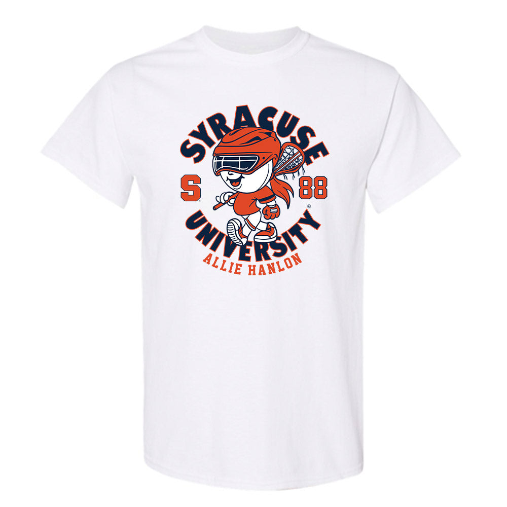 Syracuse - NCAA Women's Lacrosse : Allie Hanlon - Fashion Shersey T-Shirt-0