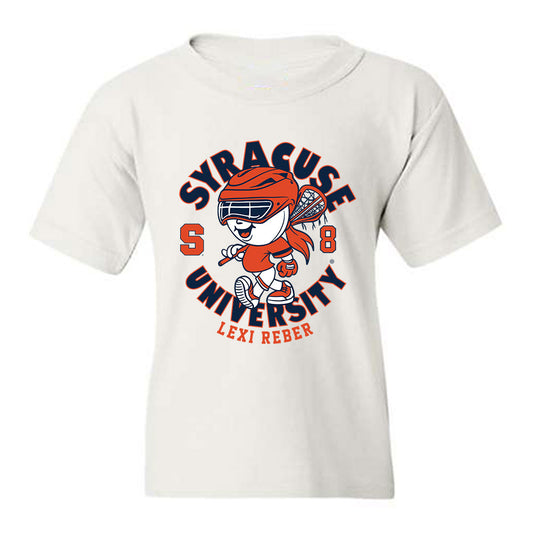 Syracuse - NCAA Women's Lacrosse : Lexi Reber - Fashion Shersey Youth T-Shirt-0