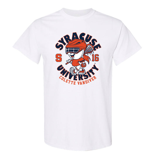 Syracuse - NCAA Women's Lacrosse : Colette Vandiver - Fashion Shersey T-Shirt-0