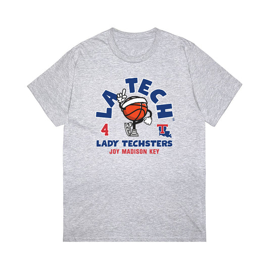 LA Tech - NCAA Women's Basketball : Joy Madison key - Fashion Shersey T-Shirt-0