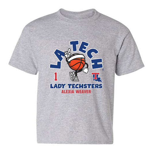 LA Tech - NCAA Women's Basketball : Alexia Weaver - Fashion Shersey Youth T-Shirt-0