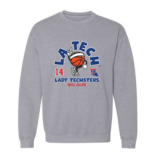 LA Tech - NCAA Men's Basketball : Will Allen - Fashion Shersey Crewneck Sweatshirt-0