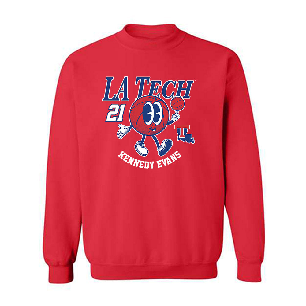 LA Tech - NCAA Women's Basketball : Kennedy Evans - Fashion Shersey Crewneck Sweatshirt-0