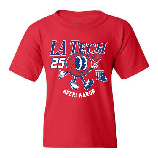 LA Tech - NCAA Women's Basketball : Averi Aaron - Fashion Shersey Youth T-Shirt