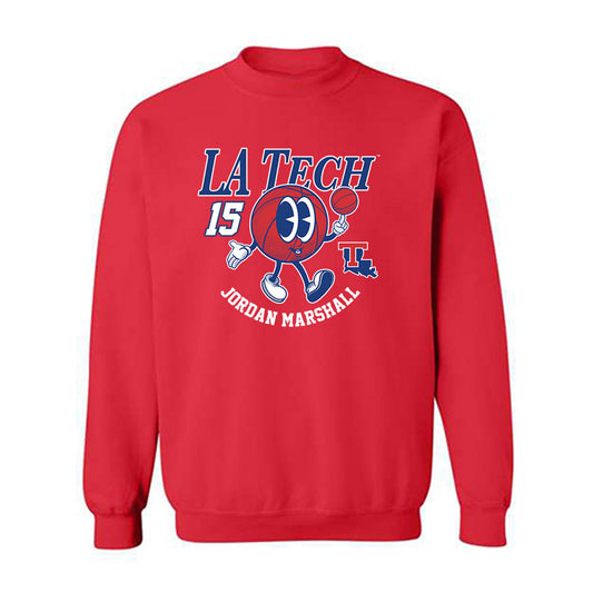 LA Tech - NCAA Women's Basketball : Jordan Marshall - Fashion Shersey Crewneck Sweatshirt-0