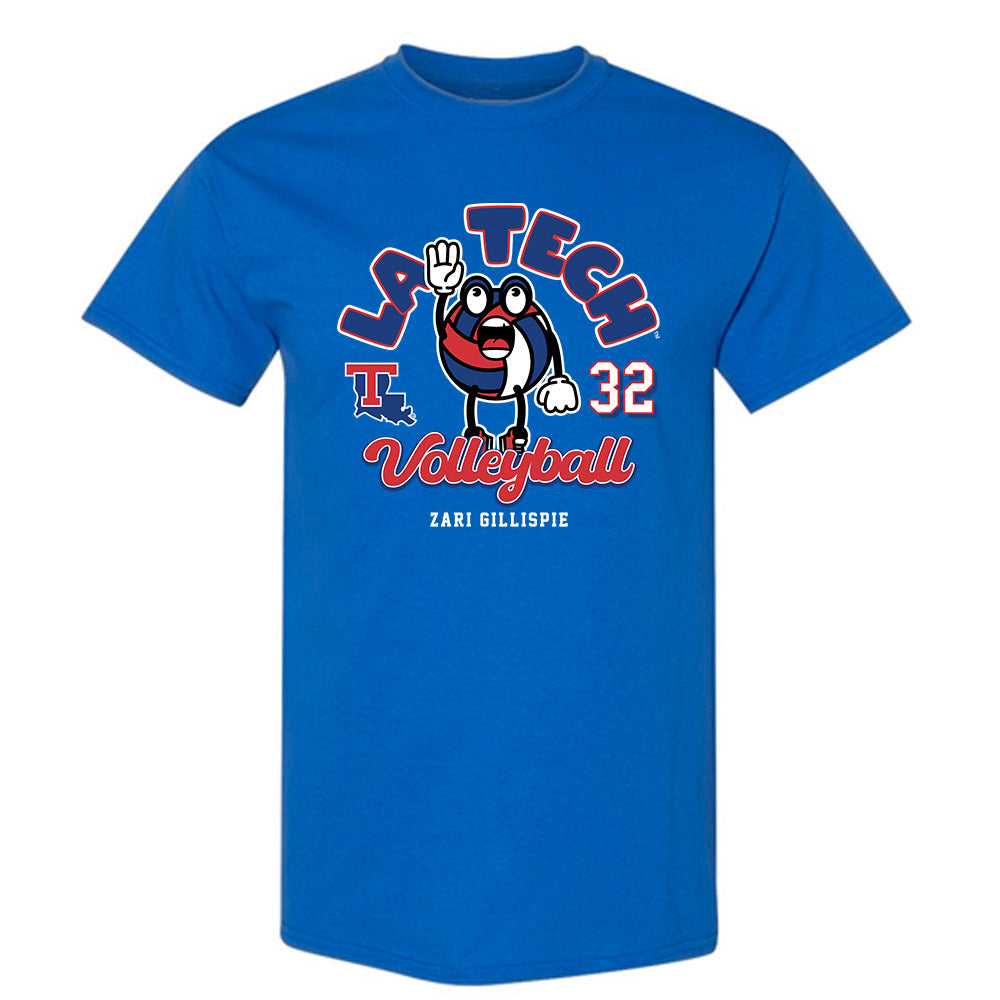 LA Tech - NCAA Women's Volleyball : Zari Gillispie - Fashion Shersey T-Shirt-0