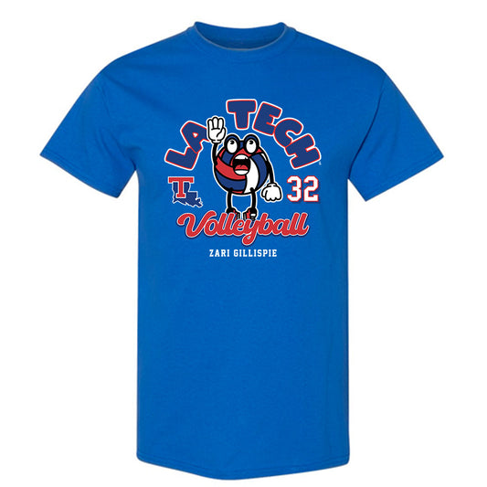 LA Tech - NCAA Women's Volleyball : Zari Gillispie - Fashion Shersey T-Shirt-0
