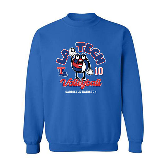 LA Tech - NCAA Women's Volleyball : Gabrielle Hairston - Fashion Shersey Crewneck Sweatshirt