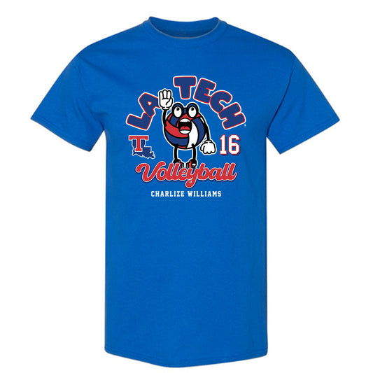 LA Tech - NCAA Women's Volleyball : Charlize Williams - Fashion Shersey T-Shirt-0