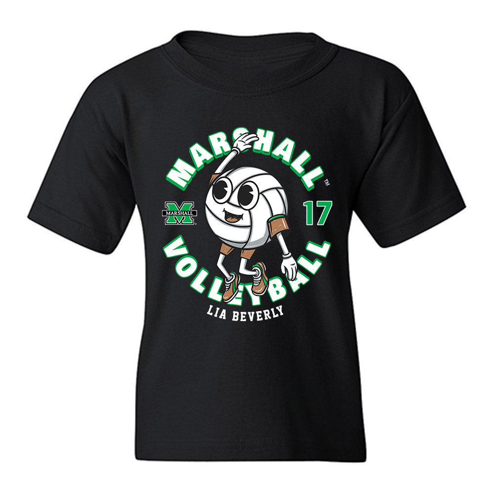 Marshall - NCAA Women's Volleyball : Lia Beverly - Fashion Shersey Youth T-Shirt-0
