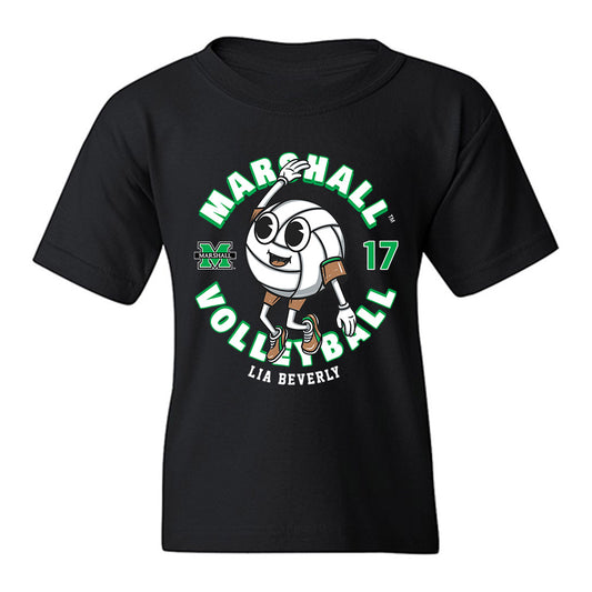 Marshall - NCAA Women's Volleyball : Lia Beverly - Fashion Shersey Youth T-Shirt-0