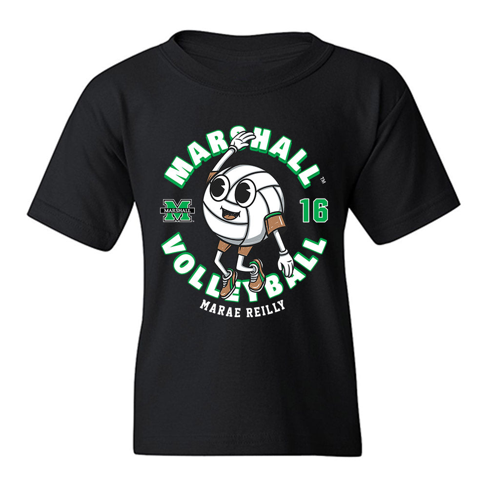 Marshall - NCAA Women's Volleyball : Marae Reilly - Fashion Shersey Youth T-Shirt-0