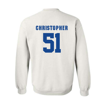 Seton Hall - NCAA Baseball : Mason Christopher - Replica Shersey Crewneck Sweatshirt-1