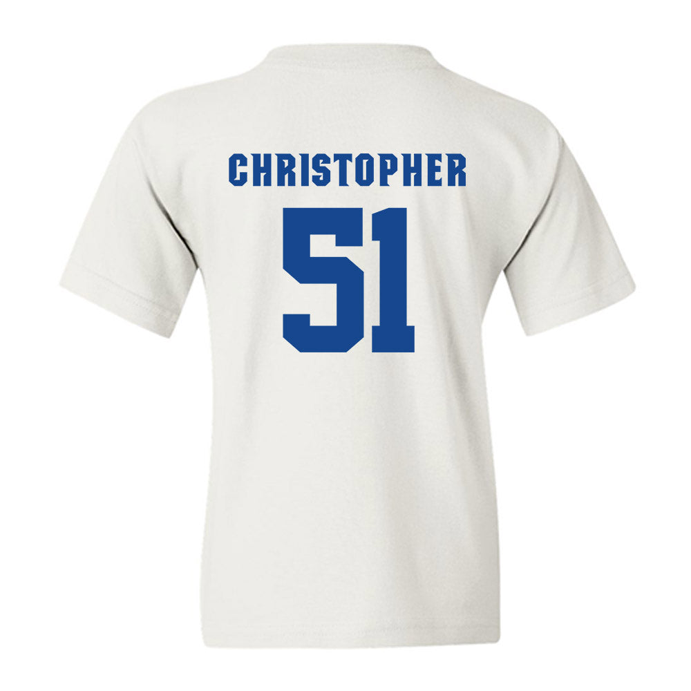 Seton Hall - NCAA Baseball : Mason Christopher - Replica Shersey Youth T-Shirt-1