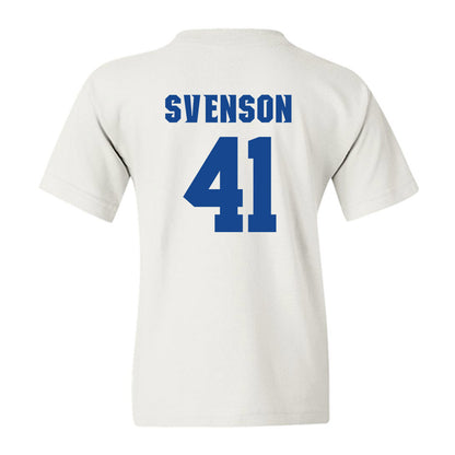 Seton Hall - NCAA Baseball : Steven Svenson - Replica Shersey Youth T-Shirt-1