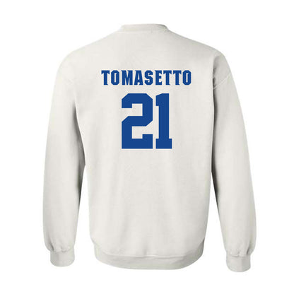 Seton Hall - NCAA Baseball : Nick Tomasetto - Replica Shersey Crewneck Sweatshirt-1
