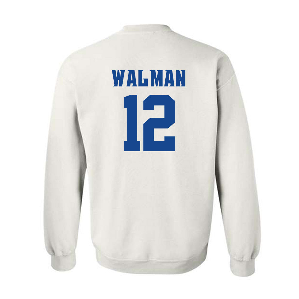 Seton Hall - NCAA Baseball : Jake Walman - Replica Shersey Crewneck Sweatshirt-1