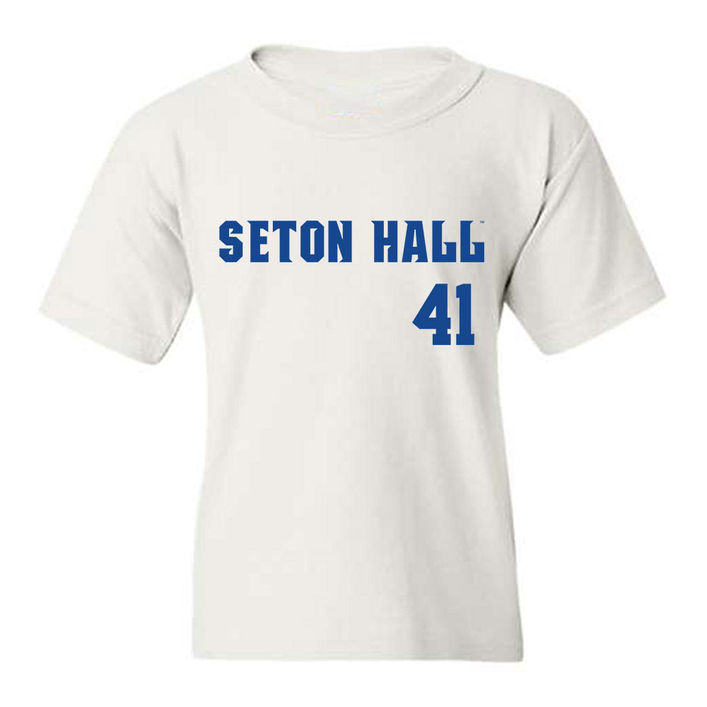 Seton Hall - NCAA Baseball : Steven Svenson - Replica Shersey Youth T-Shirt-0