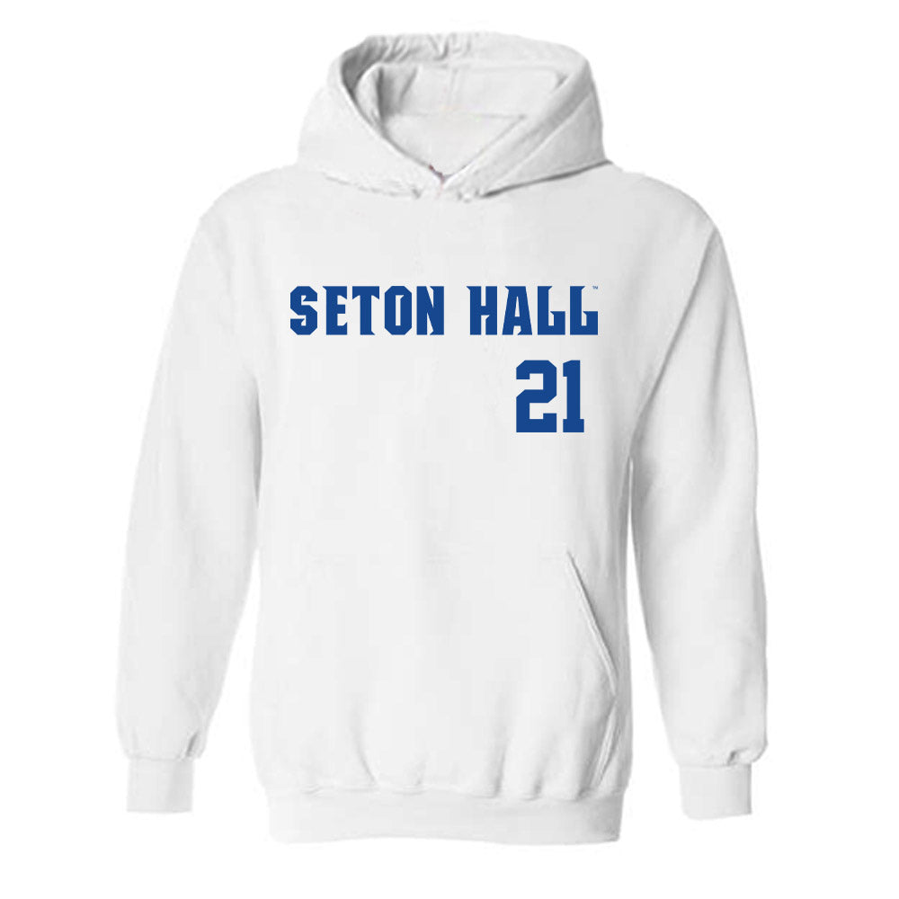 Seton Hall - NCAA Baseball : Nick Tomasetto - Replica Shersey Hooded Sweatshirt-0