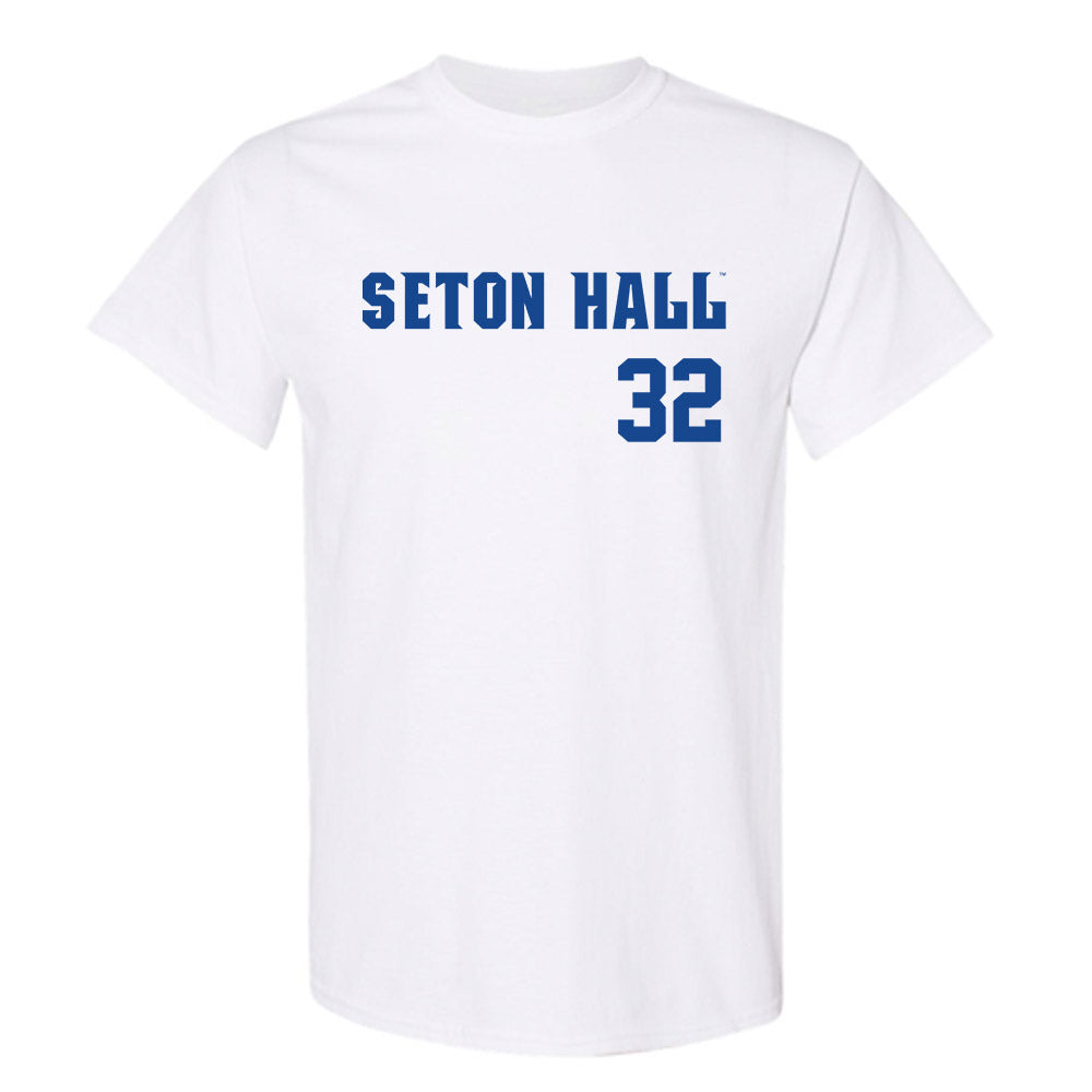Seton Hall - NCAA Baseball : Frank Scrivanic - Replica Shersey T-Shirt-0