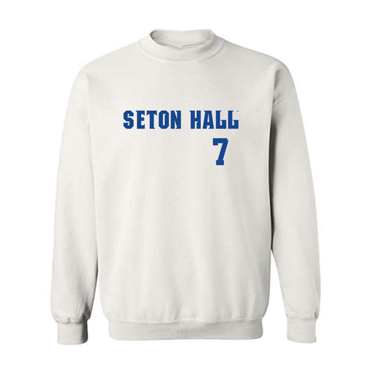 Seton Hall - NCAA Baseball : Stephen Curry - Replica Shersey Crewneck Sweatshirt-0