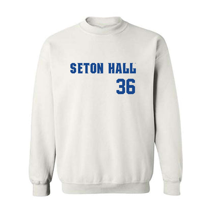 Seton Hall - NCAA Baseball : Magnus Krieger - Replica Shersey Crewneck Sweatshirt-0