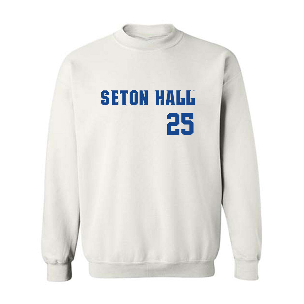 Seton Hall - NCAA Baseball : Gregory Bruno - Replica Shersey Crewneck Sweatshirt-0