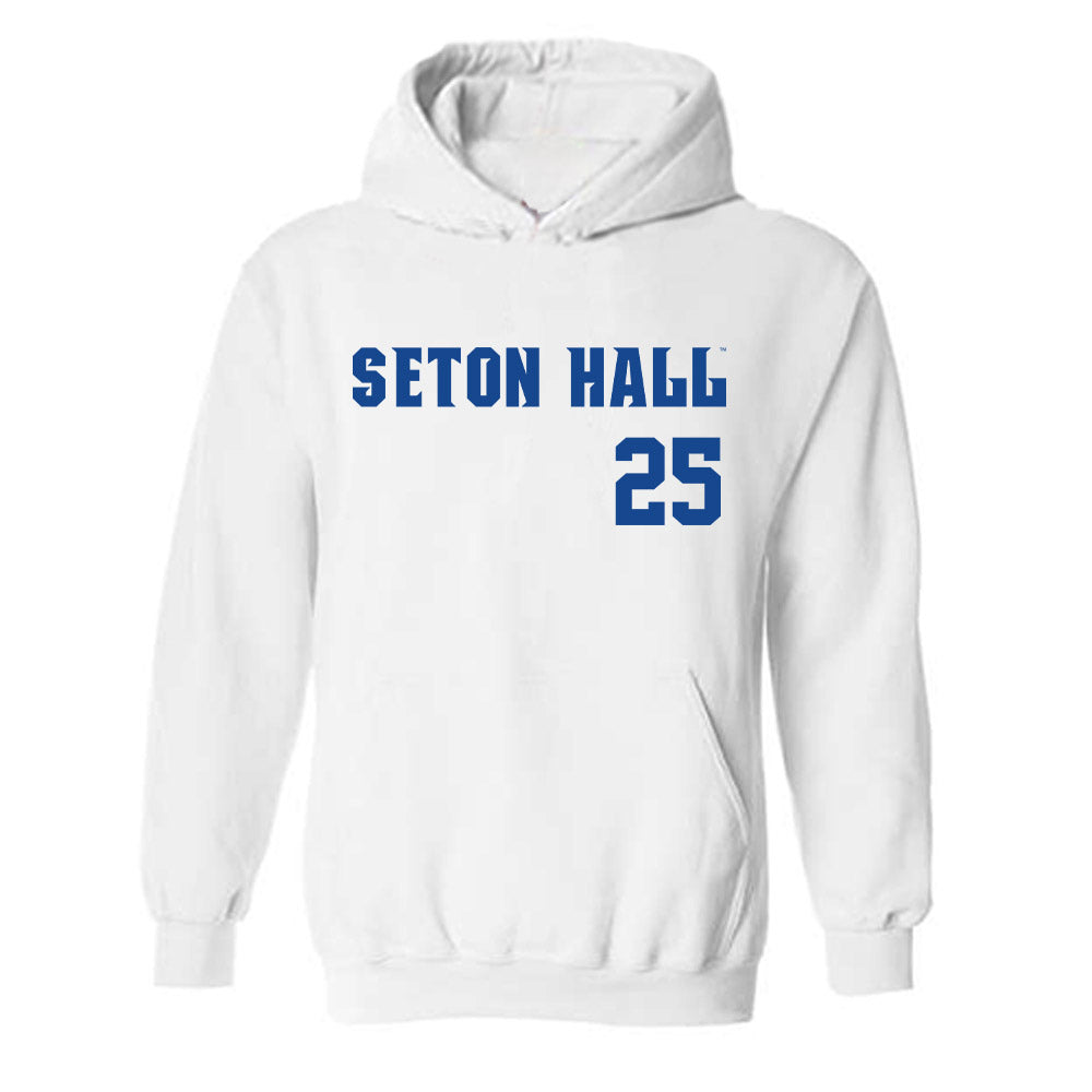 Seton Hall - NCAA Baseball : Gregory Bruno - Replica Shersey Hooded Sweatshirt-0