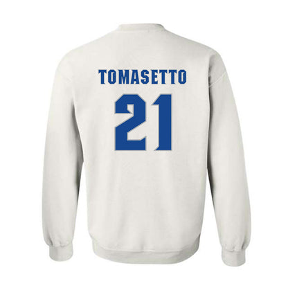 Seton Hall - NCAA Baseball : Nick Tomasetto - Replica Shersey Crewneck Sweatshirt-1