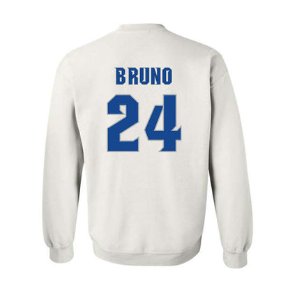 Seton Hall - NCAA Baseball : Gregory Bruno - Replica Shersey Crewneck Sweatshirt-1