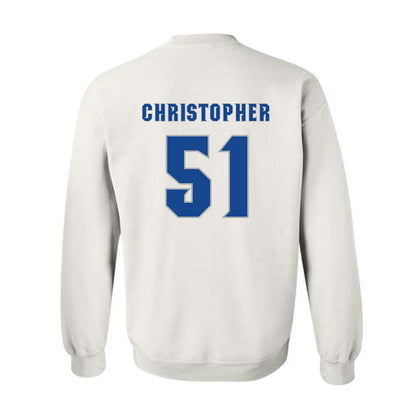 Seton Hall - NCAA Baseball : Mason Christopher - Replica Shersey Crewneck Sweatshirt-1