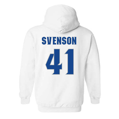 Seton Hall - NCAA Baseball : Steven Svenson - Replica Shersey Hooded Sweatshirt-1