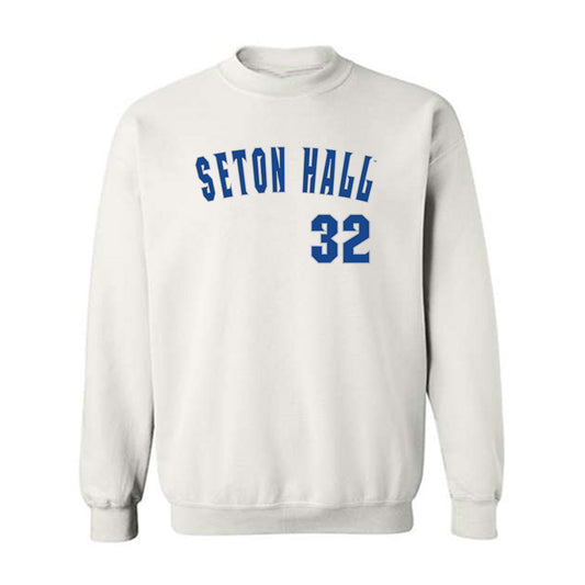 Seton Hall - NCAA Baseball : Frank Scrivanic - Replica Shersey Crewneck Sweatshirt-0