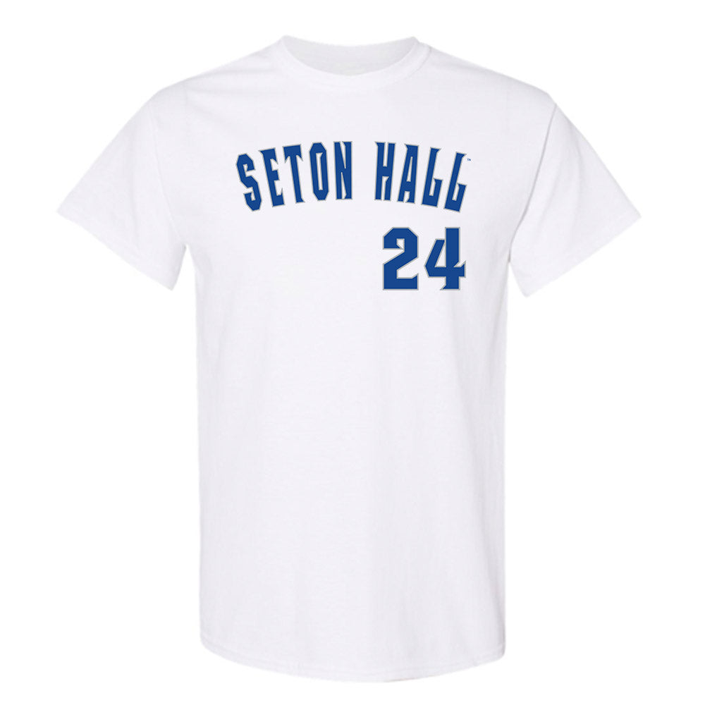 Seton Hall - NCAA Baseball : Gregory Bruno - Replica Shersey T-Shirt-0