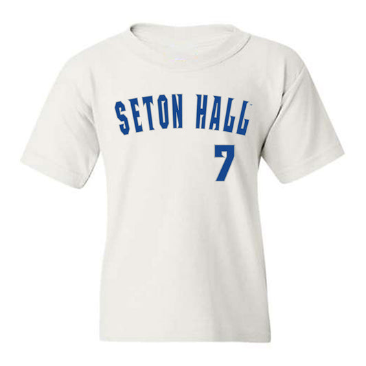 Seton Hall - NCAA Baseball : Stephen Curry - Replica Shersey Youth T-Shirt-0