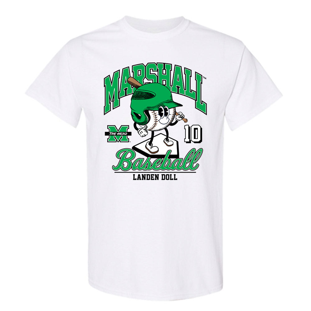 Marshall - NCAA Baseball : Landen Doll - Fashion Shersey T-Shirt-0