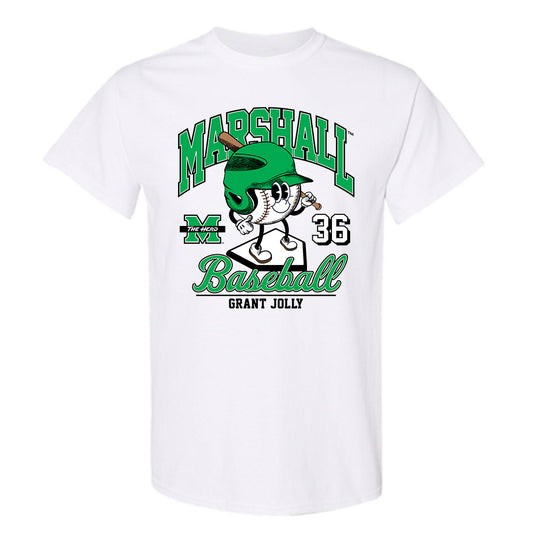 Marshall - NCAA Baseball : Grant Jolly - Fashion Shersey T-Shirt-0