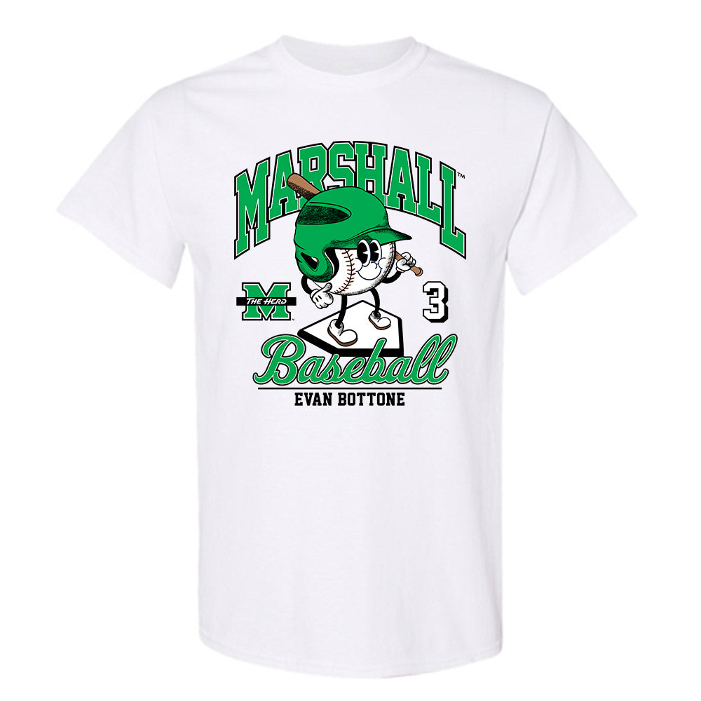 Marshall - NCAA Baseball : Evan Bottone - Fashion Shersey T-Shirt-0