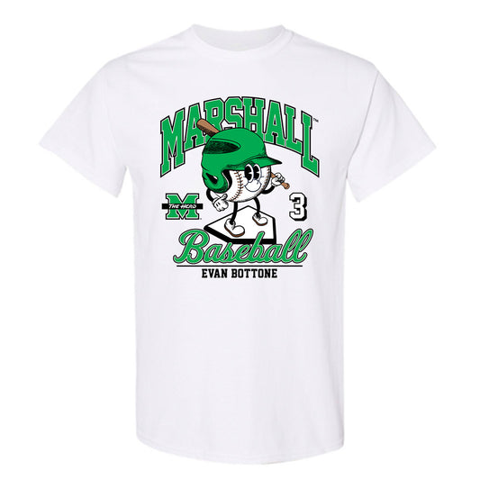 Marshall - NCAA Baseball : Evan Bottone - Fashion Shersey T-Shirt-0