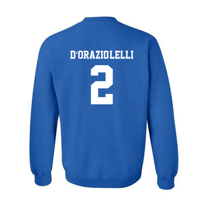 Seton Hall - NCAA Softball : Violet D’Orazio-Lelli - Replica Shersey Crewneck Sweatshirt-1
