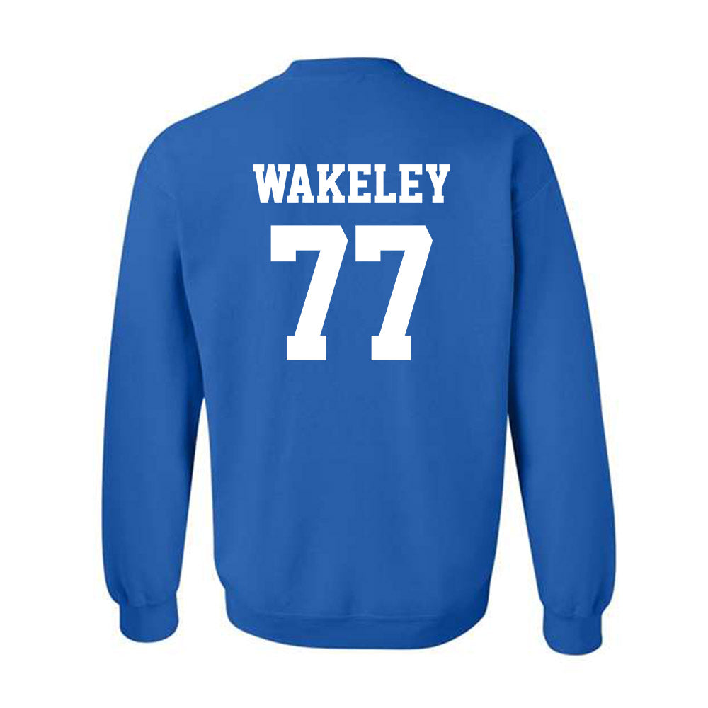 Seton Hall - NCAA Softball : Samantha Wakeley - Replica Shersey Crewneck Sweatshirt-1