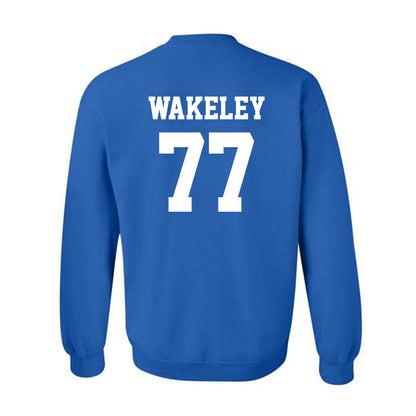 Seton Hall - NCAA Softball : Samantha Wakeley - Replica Shersey Crewneck Sweatshirt-1